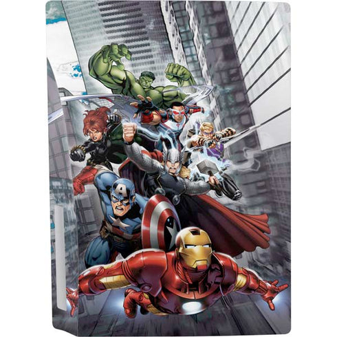 Marvel Avengers Attack PS5 Console Skin